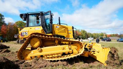 A bulldozer